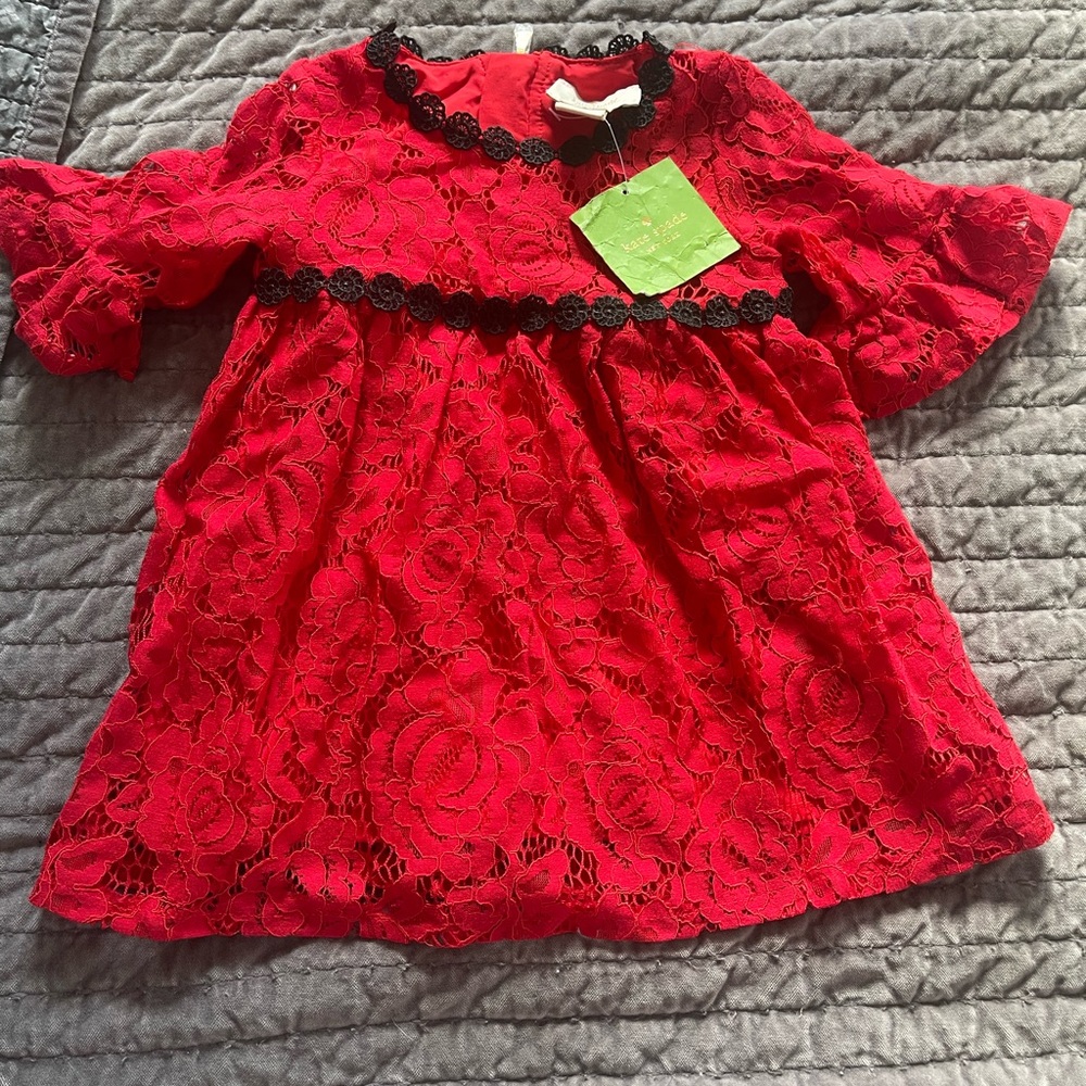 Kate Spade infant holiday  dress 18 months .
